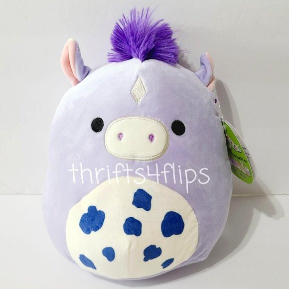 Squishmallow Meadow The Horse Purple 8 Inch Plush - Picture 1 of 4